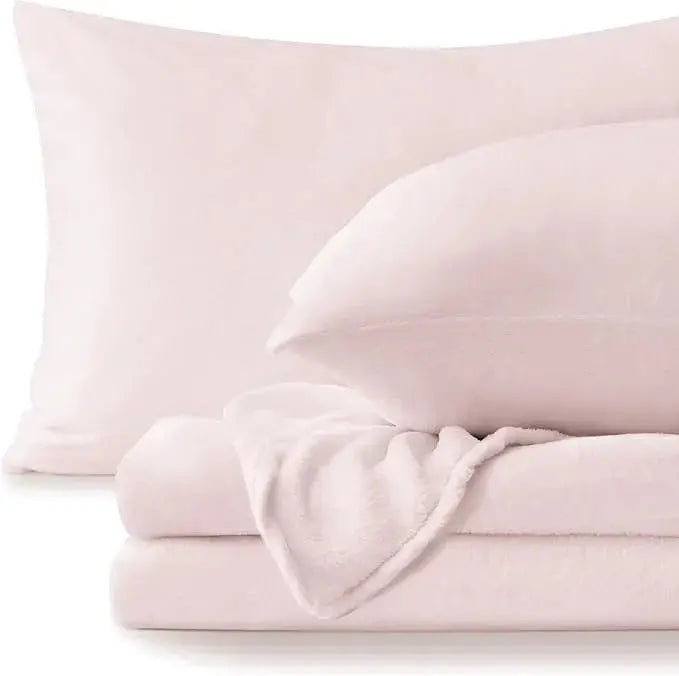 Cozy Nights | Flannel Bedding Set with Deep Pocket Fitted Sheet | Soft Microfiber for All-Season Comfort 14