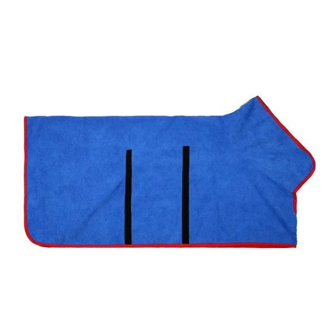 Albornoz toalla de microfibra Cozy Paws para perros de secado rápido