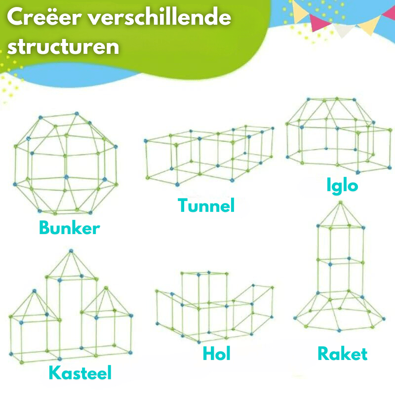 DreamForge Byggesett Kreativt For Barnerom Eventyr