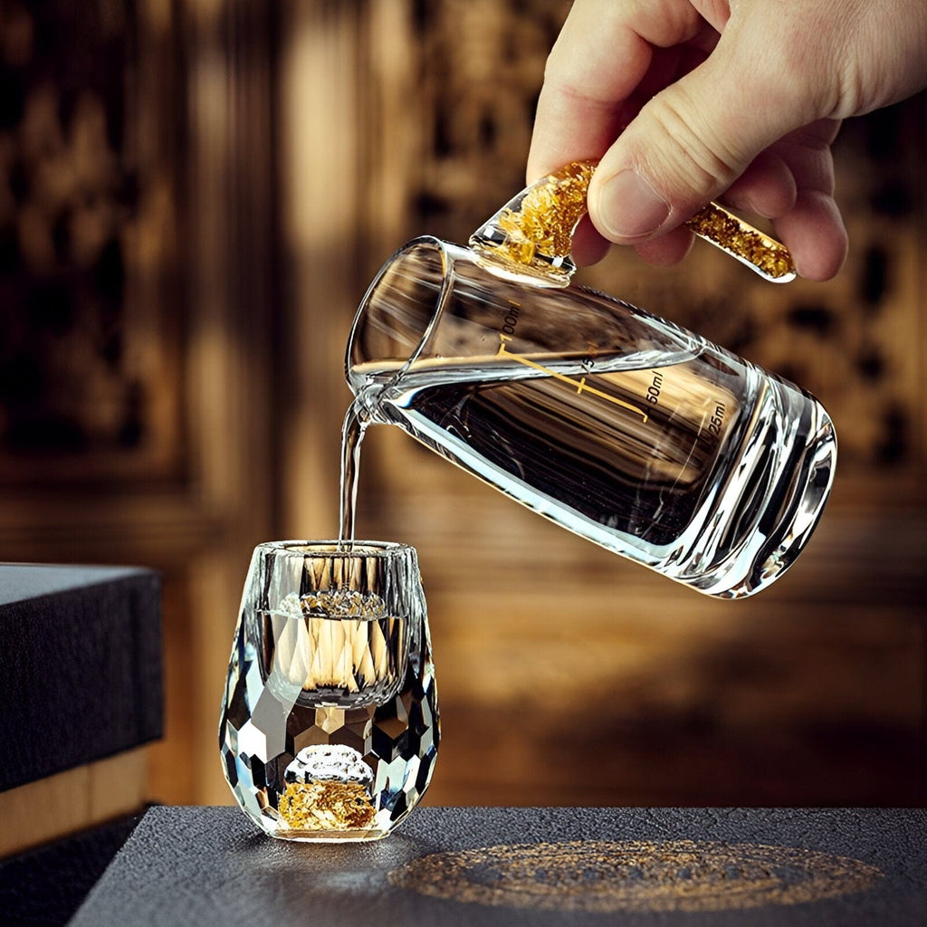 Luksus krystalglas vodka bund