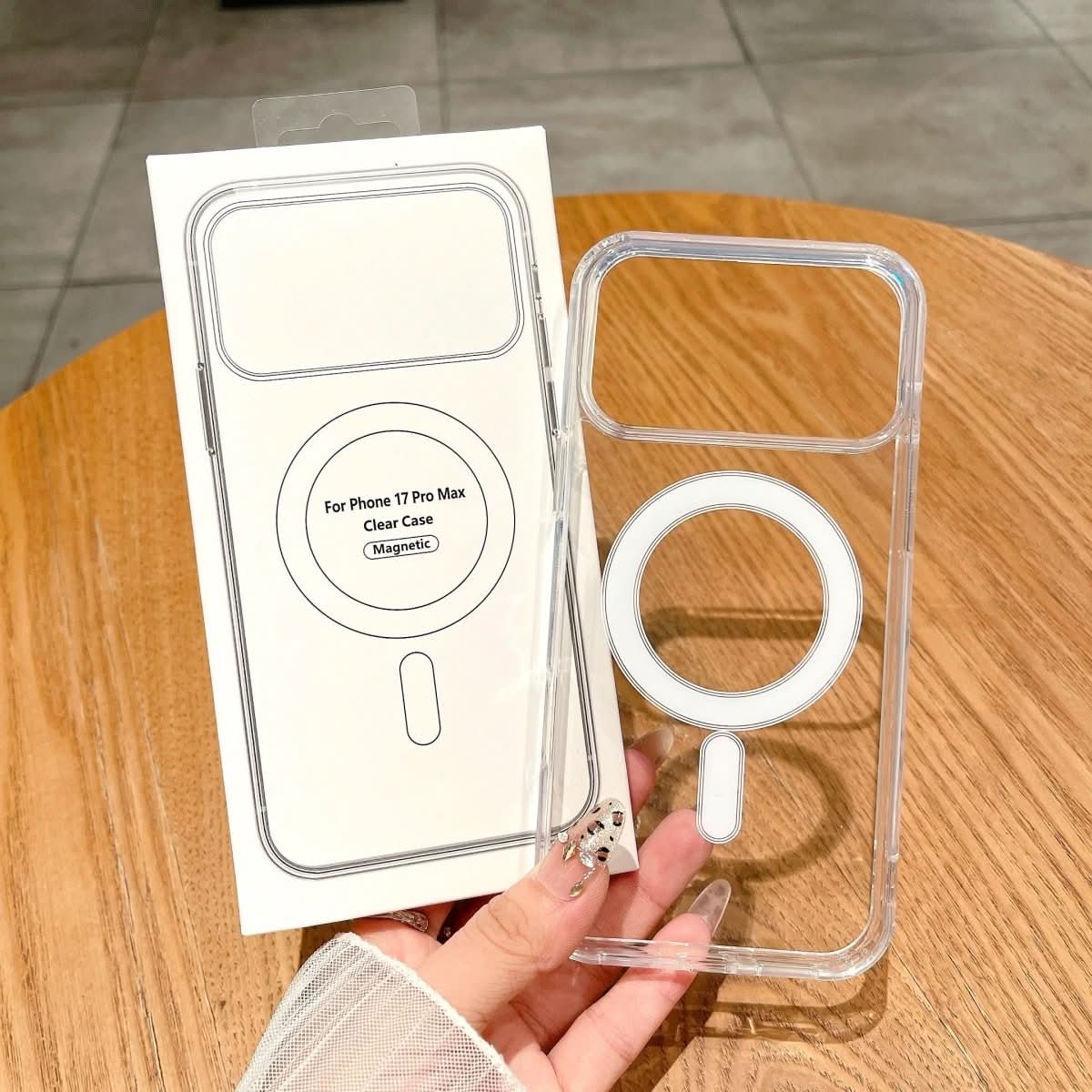 AeroShield Transparent MagSafe Case for iPhone 11 to 17 Clear Back Seamless MagSafe