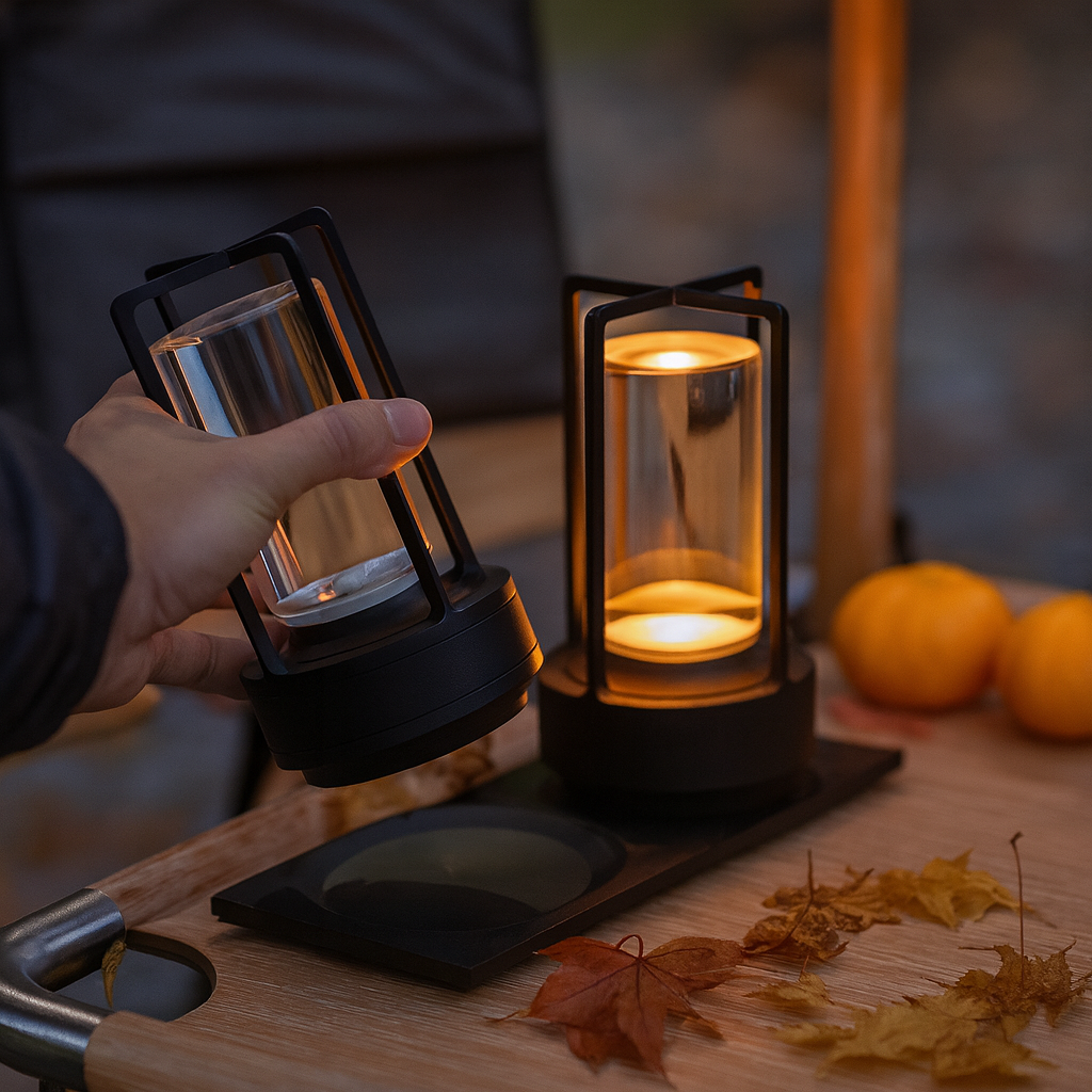 NovaGlow LED bordlampe Elegant moderne skrivebordbelysning
