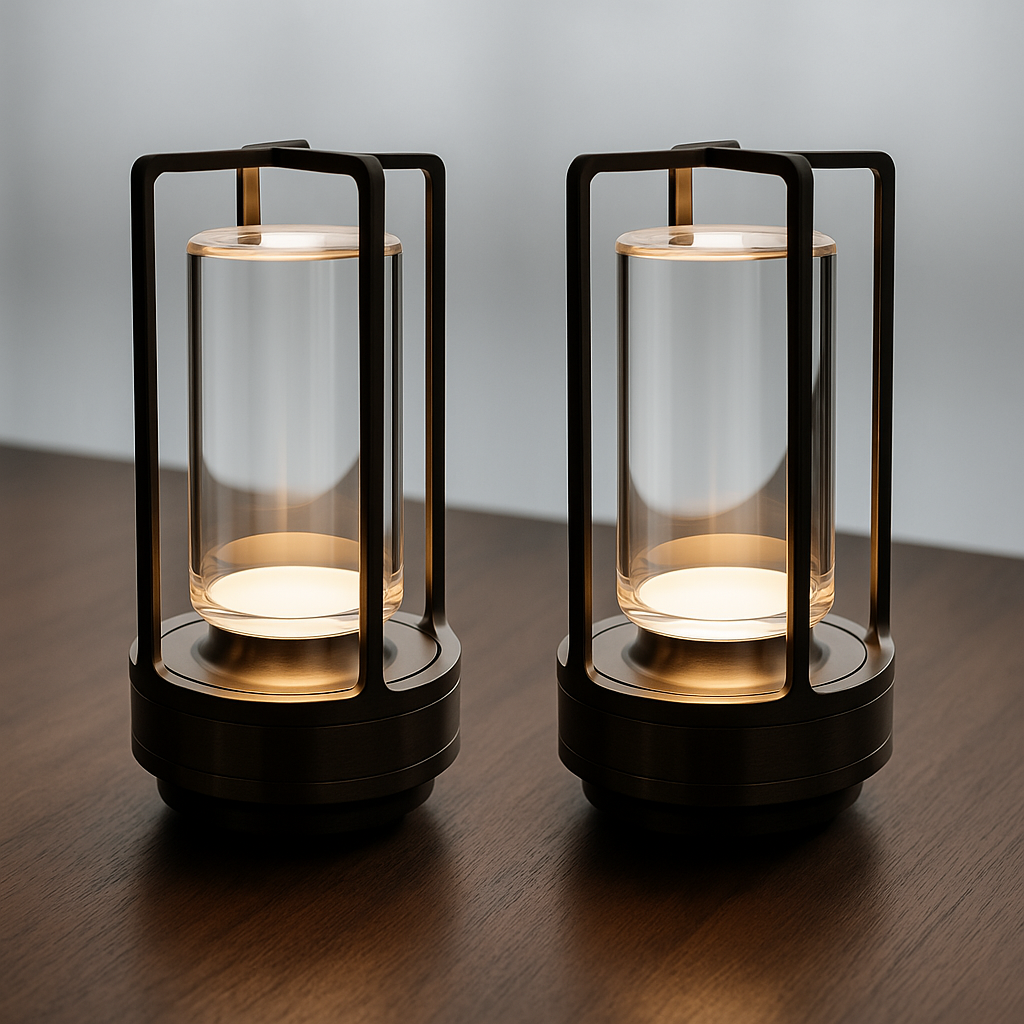 Krystalllyktlampe | Berøringsdimming med varm LED-glød