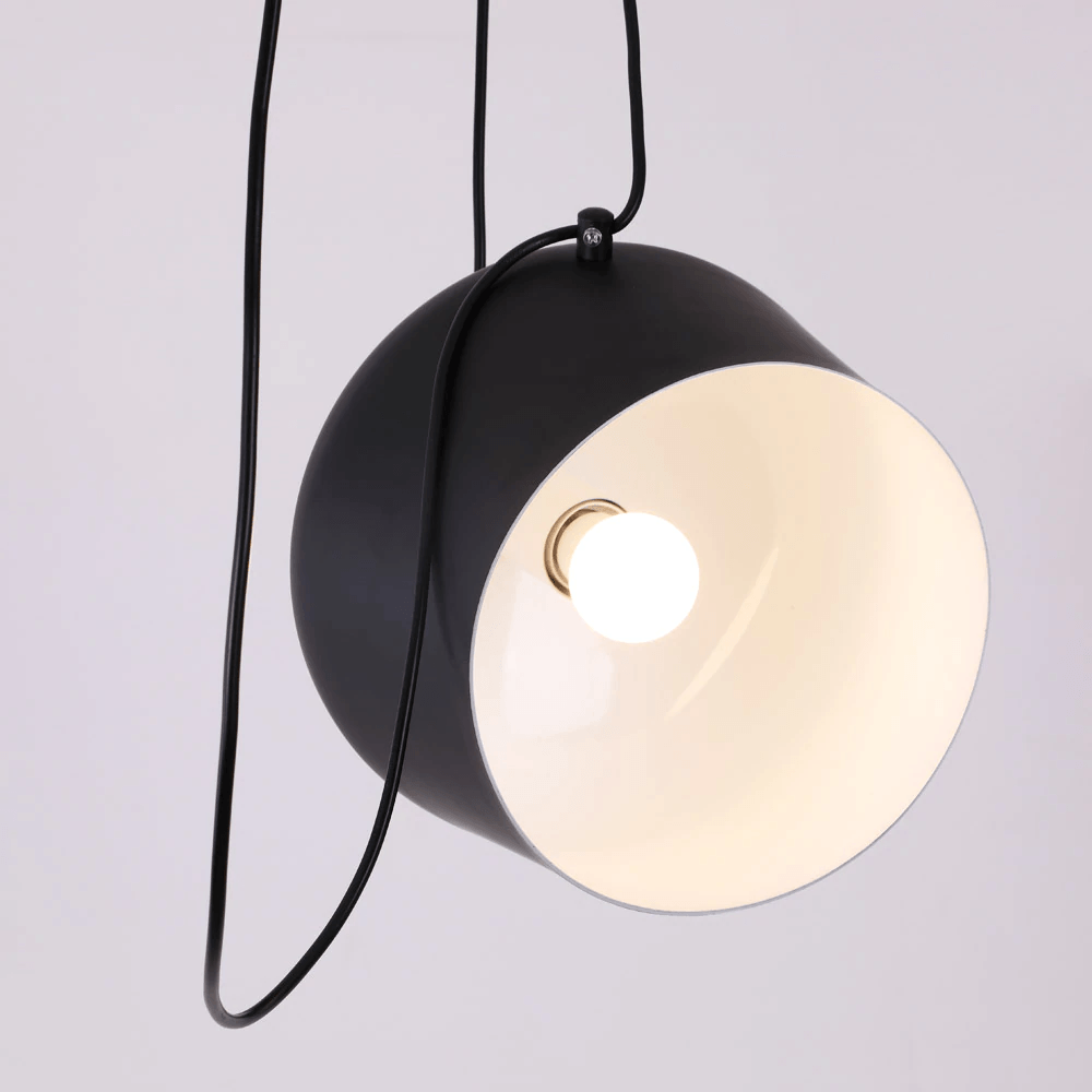 Trommelpendel Elegant kabelhengende lampe for kjøkken, soverom, kontor og hjemmeinnredning