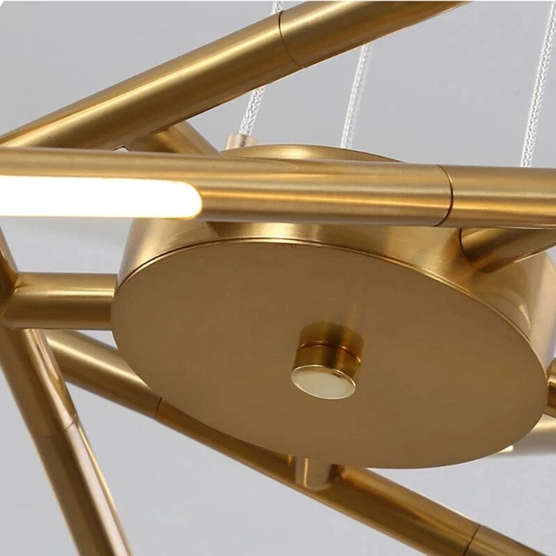 Lustre en fer angulaire Nexa Elite Éclairage