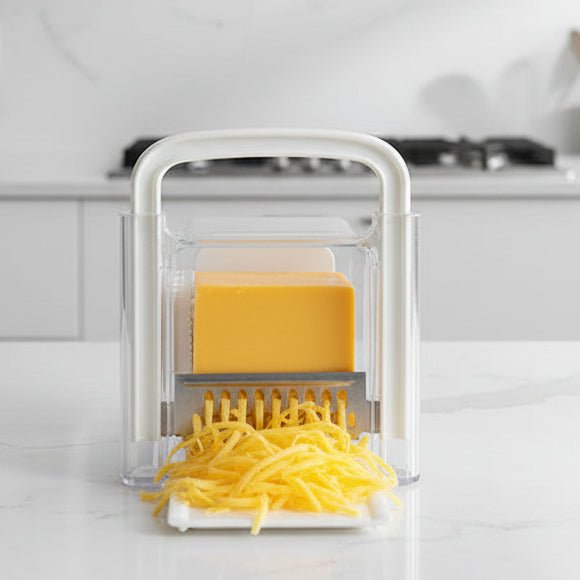 Presis ostehøvel med justerbar tykkelse fra CheeseCraft for hjemme-kokker