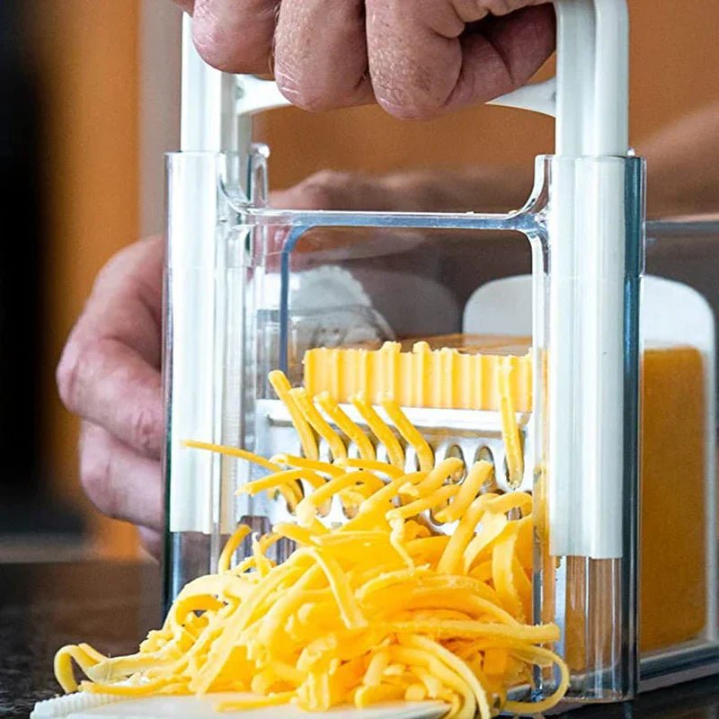 Presis ostehøvel med justerbar tykkelse fra CheeseCraft for hjemme-kokker