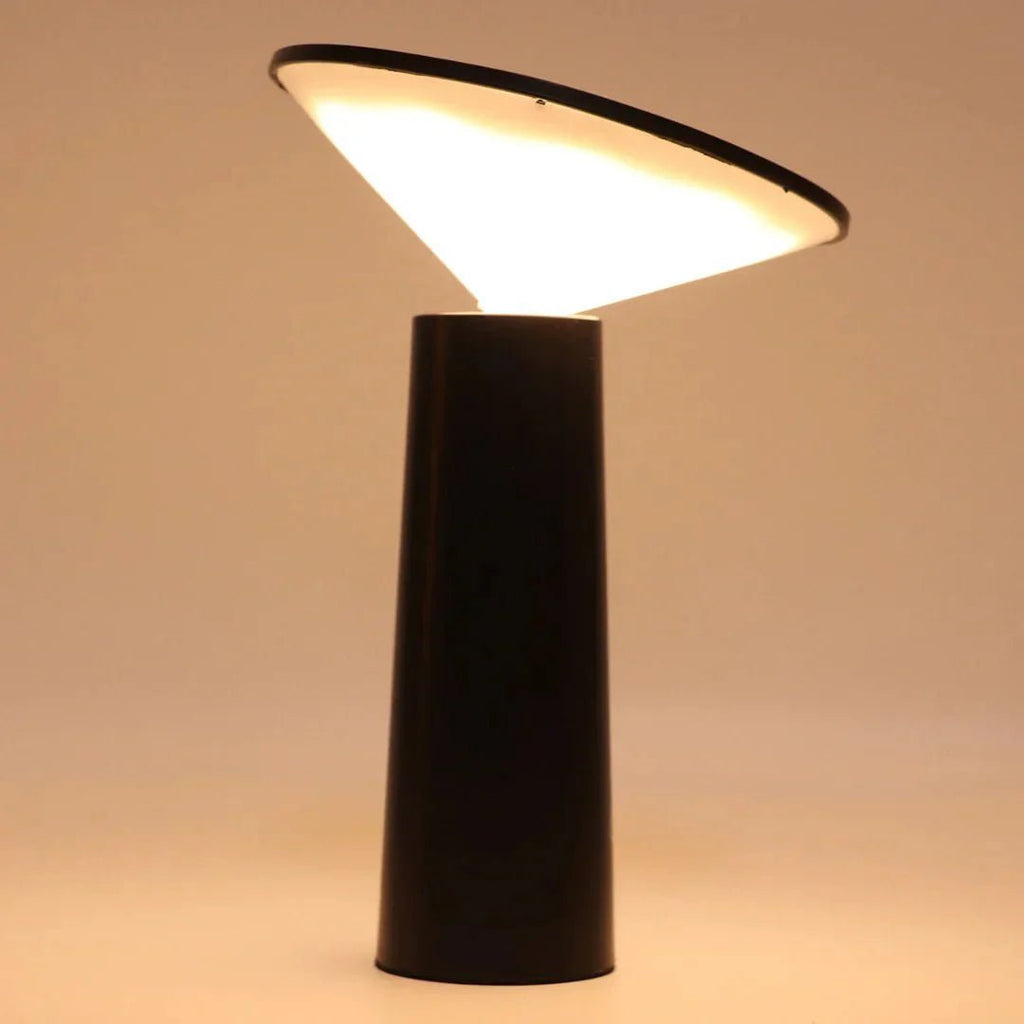 NovaGlow Bordlampe med roterbar skjerm og justerbar lysstyrke for hjemmekontor