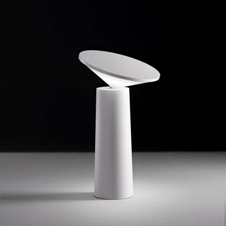 NovaGlow Bordlampe med roterbar skjerm og justerbar lysstyrke for hjemmekontor