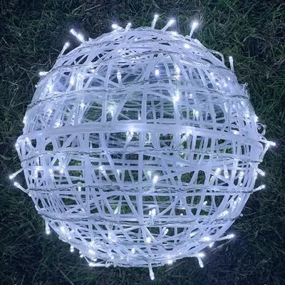LumiSphere Utendørs LED-lyskule for Balkonger og Terrasser Koselig Glød