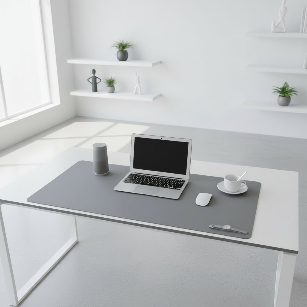 AeroPad PU Leather Desk Mat Premium Waterproof Non Slip For Home Office Pros