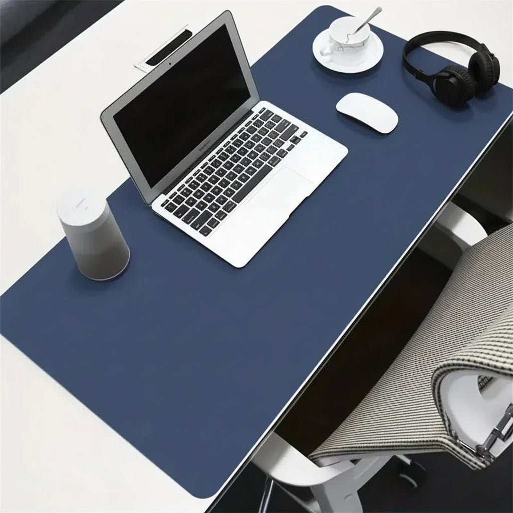 AeroPad PU Leather Desk Mat Premium Waterproof Non Slip For Home Office Pros
