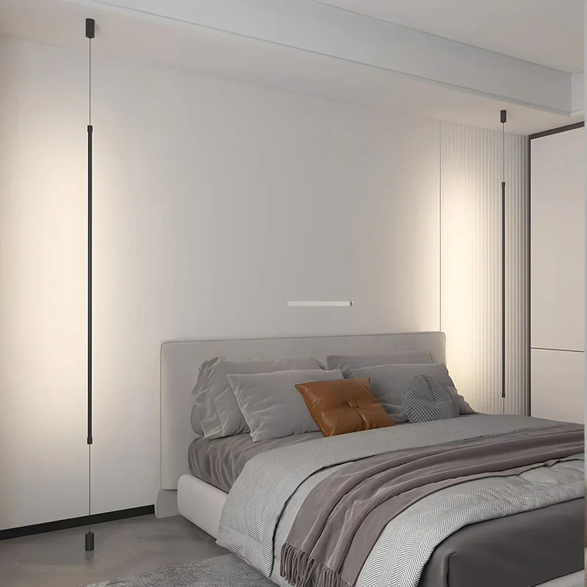 Moderne Langlinien-Deckenfluterlampe – Orntli