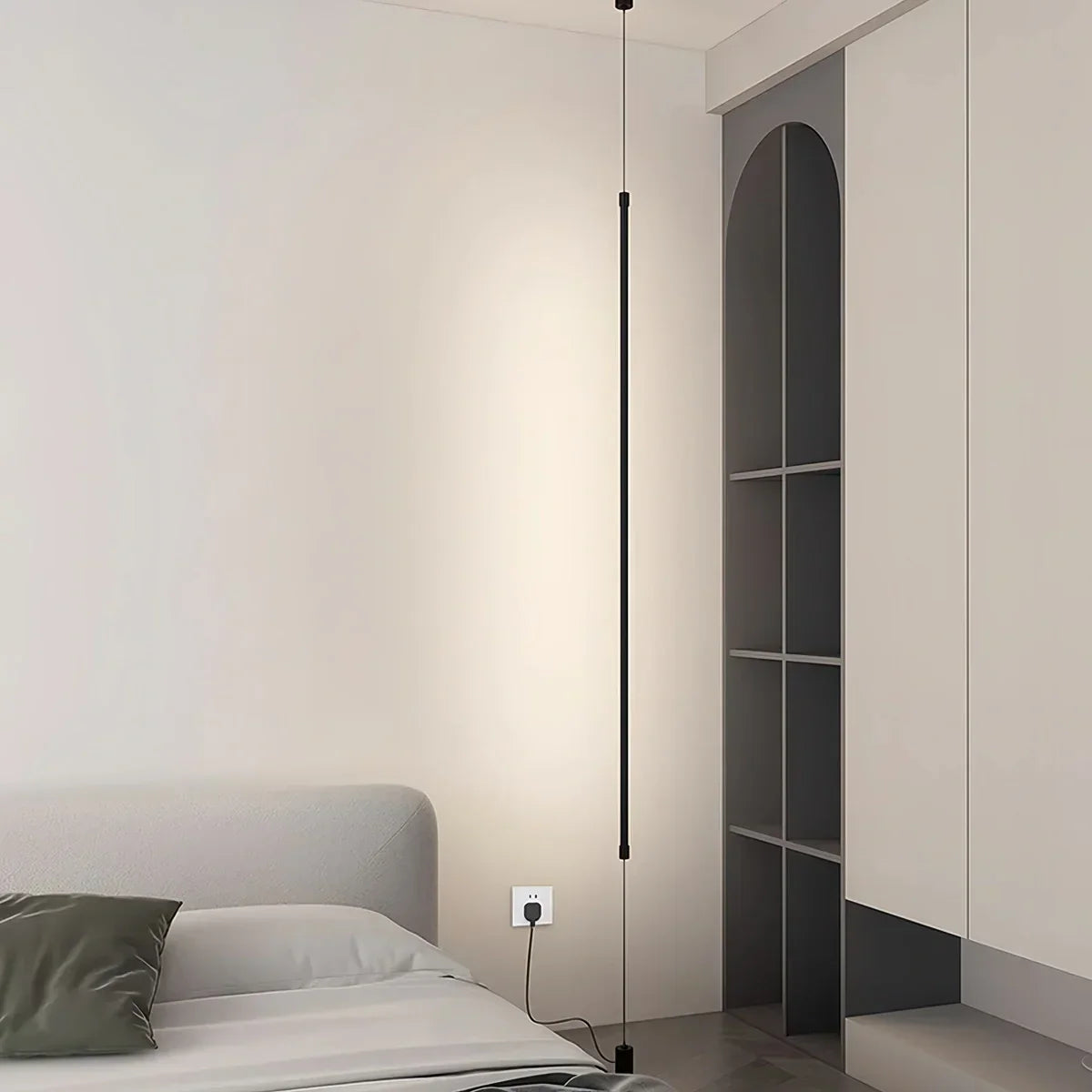 Moderne Langlinien-Deckenfluterlampe – Orntli