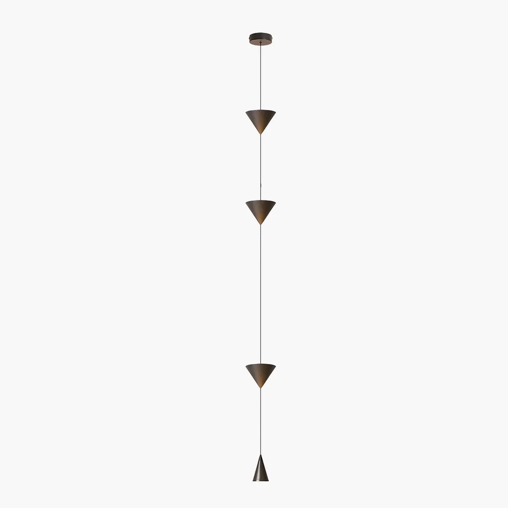 Cone Design Hængende Kabel Gulvlampe - Orntli