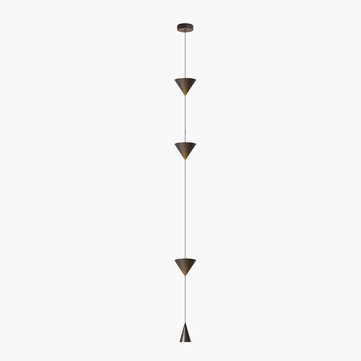 Cone Design Hængende Kabel Gulvlampe - Orntli