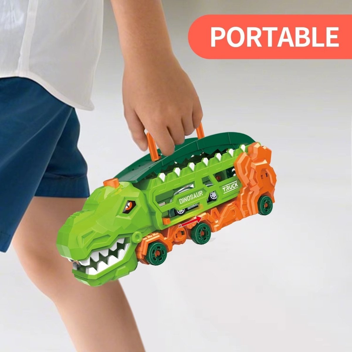 Nova Velocity Dino Transporter s rampou vypouští mini auta pro děti od 3 let a výše