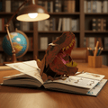 PaleoQuest 3D Dinosaur Pop Up Book With Precise Scientific Insights For Kids
