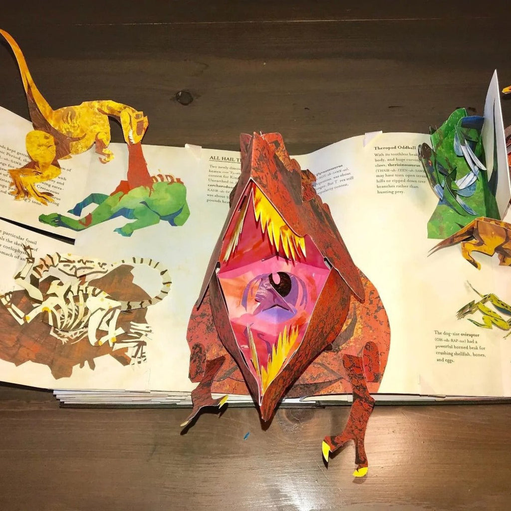 PaleoQuest 3D Dinosaur Pop Up Book With Precise Scientific Insights For Kids