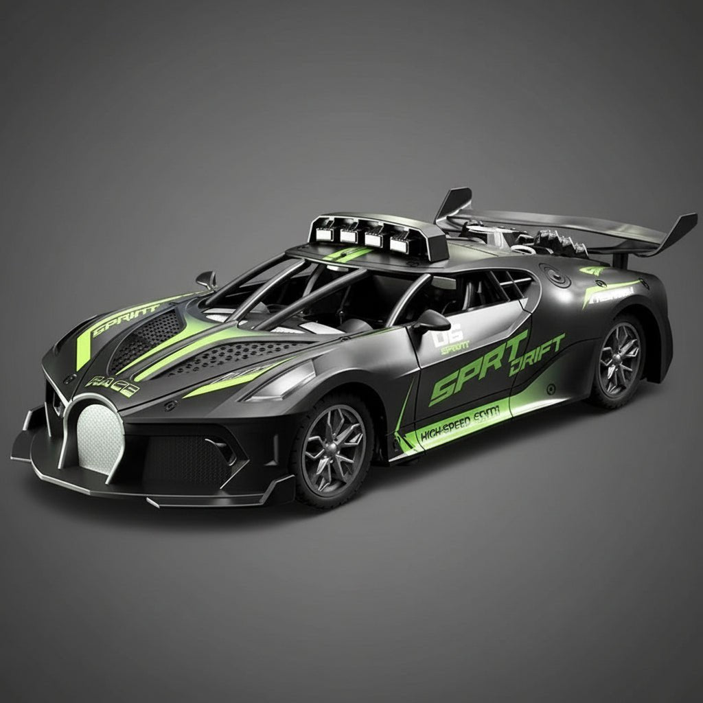NovaRidge 1 til 18 RC Driftbil for barn, barnesikker, enkel kontroll, robust drifting