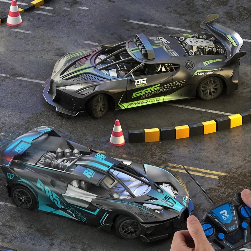 NovaRidge 1 til 18 RC Driftbil for barn, barnesikker, enkel kontroll, robust drifting