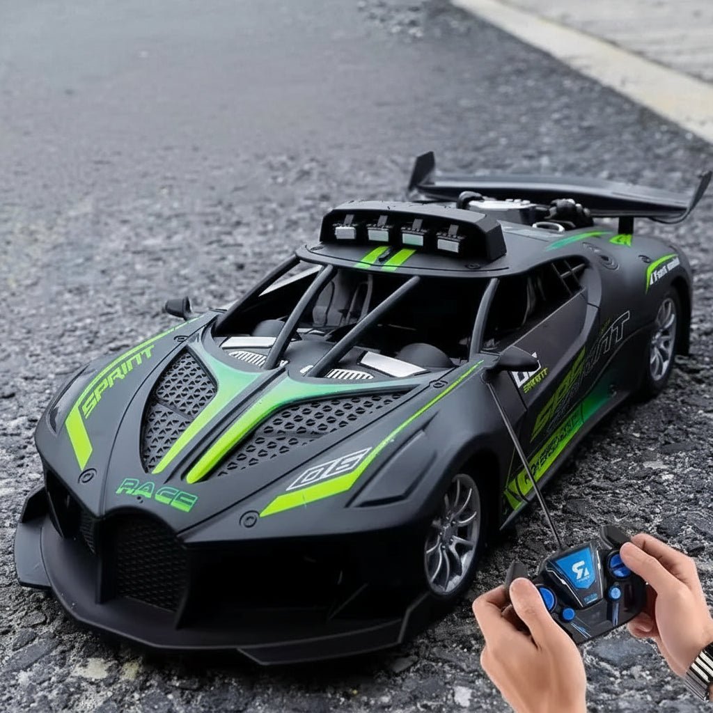 NovaRidge 1 til 18 RC Driftbil for barn, barnesikker, enkel kontroll, robust drifting