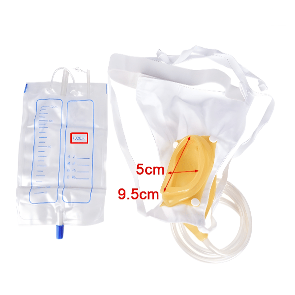 NovaCare lékařské opakovaně použitelné spodní prádlo na sběr moči pro seniory s vakem o objemu 500 ml