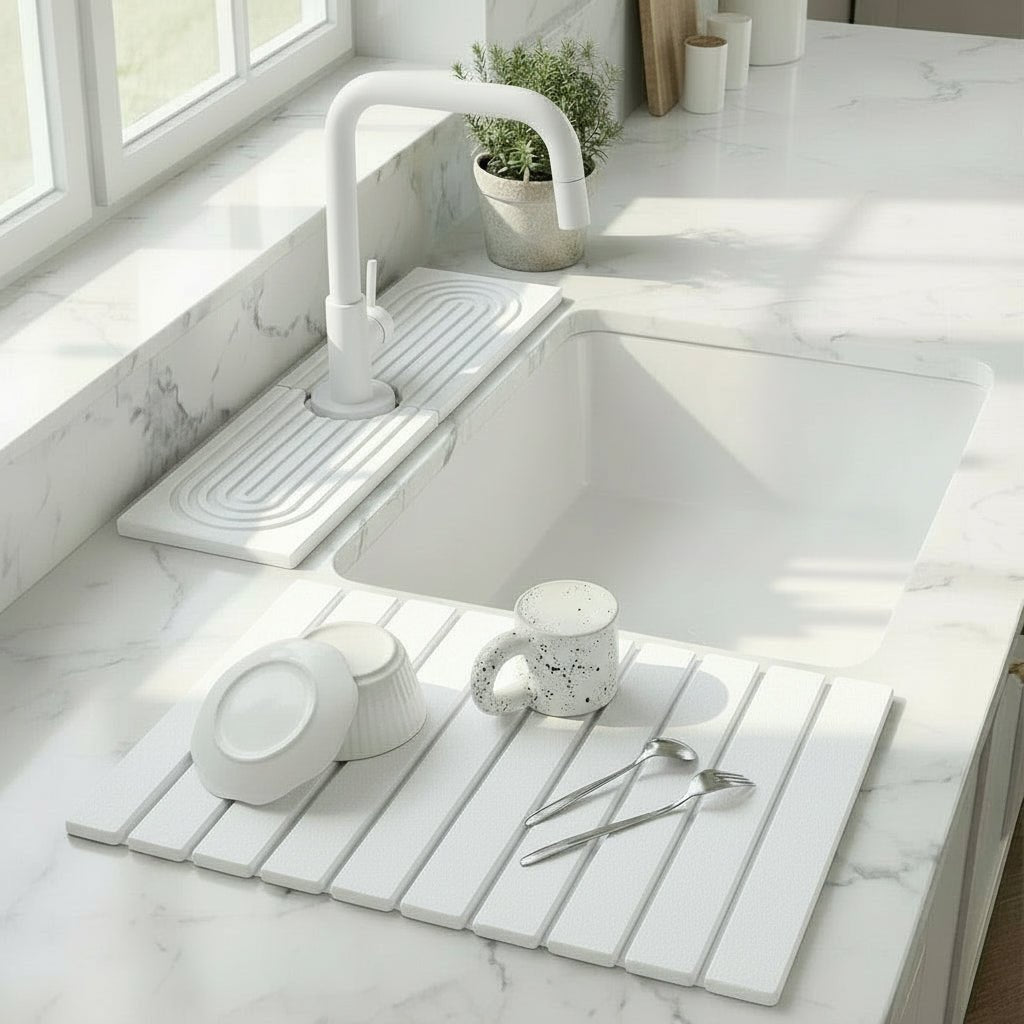 Tappetino StoneFlow per asciugatura con asciugatura istantanea per cucine impegnate
