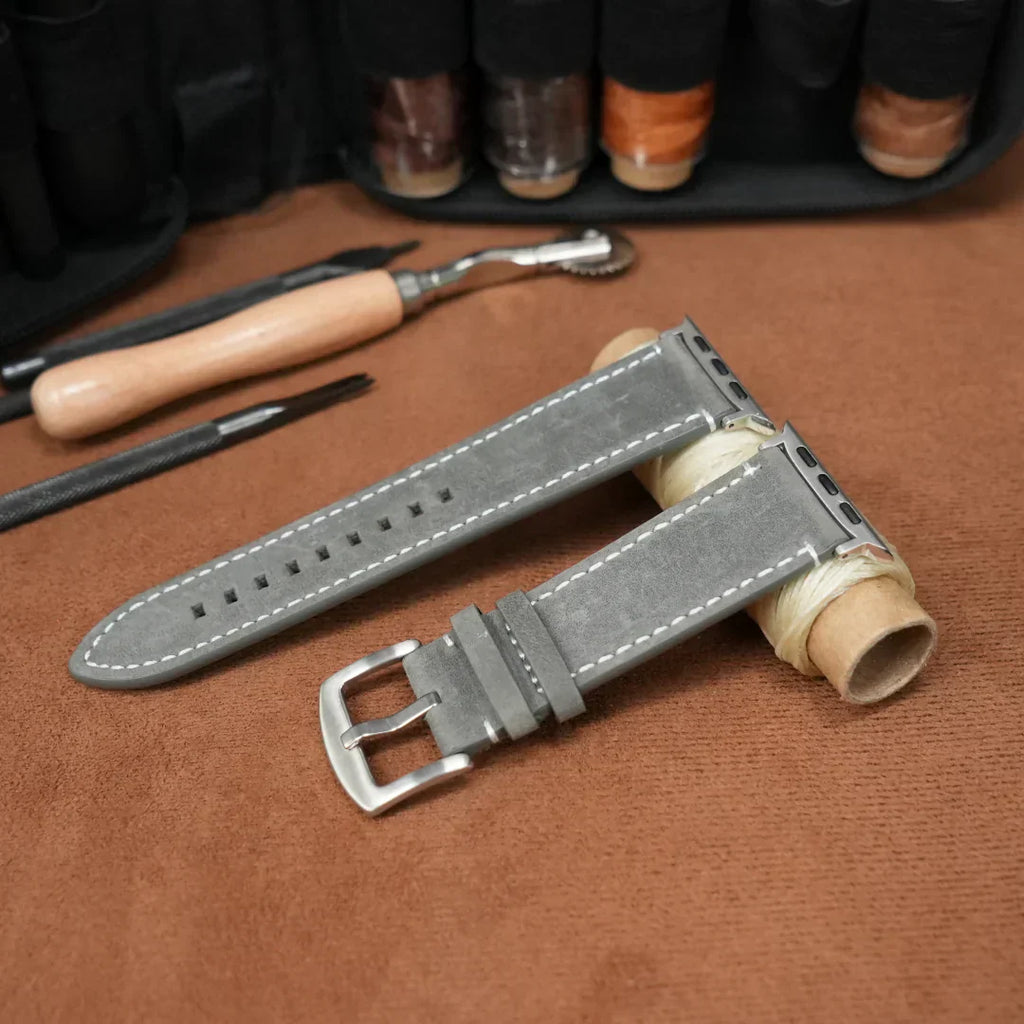 Luxury Vintage Leather Band For Apple Watch