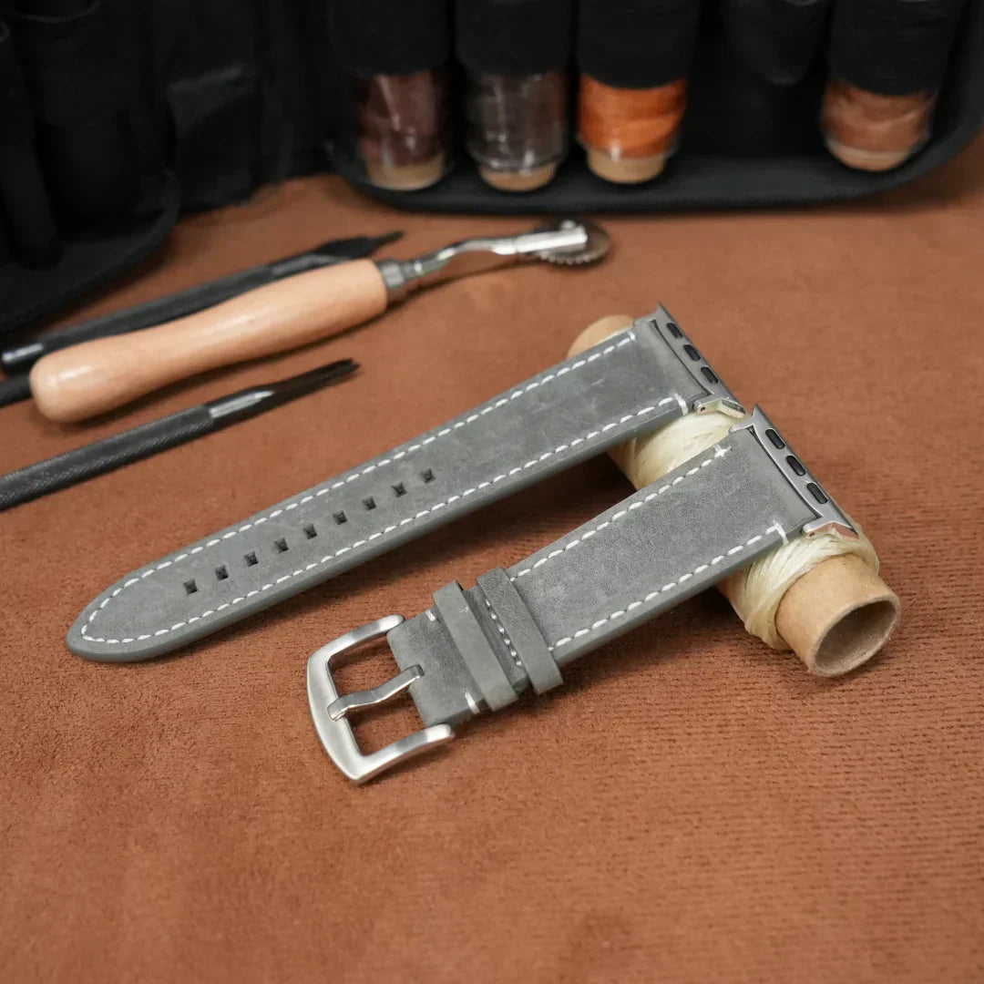 Luxury Vintage Leather Band For Apple Watch