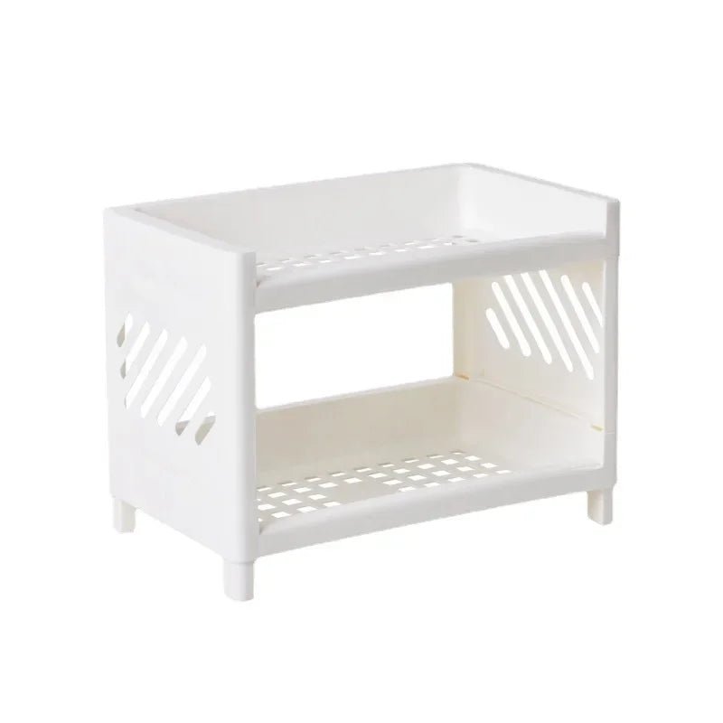 DuoStore Double Storage Shelf for Kitchen, Bathroom and Desk