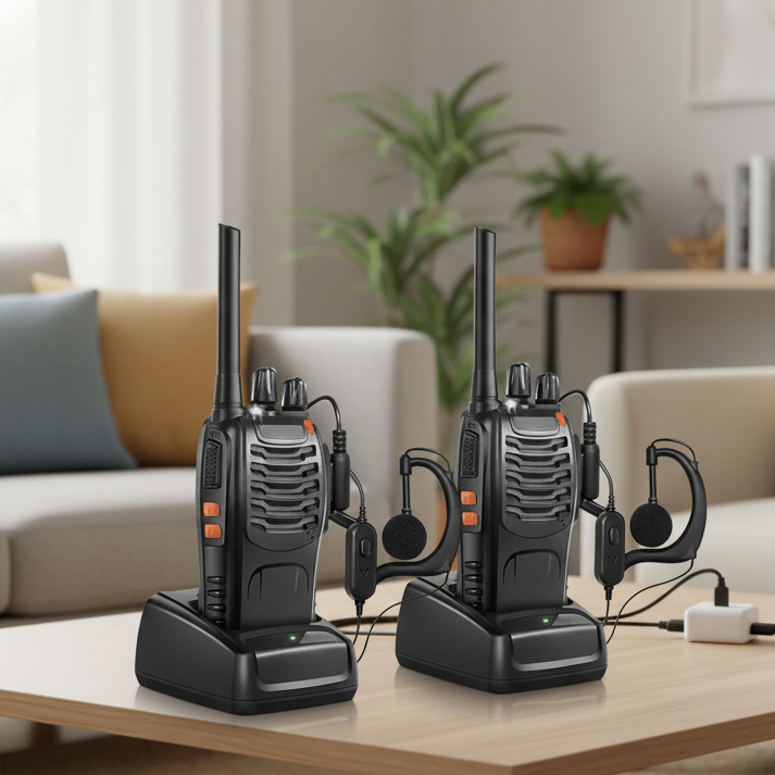 TrailLink Pålitelig Langdistanse Walkie Talkie for Camping og Arrangementer