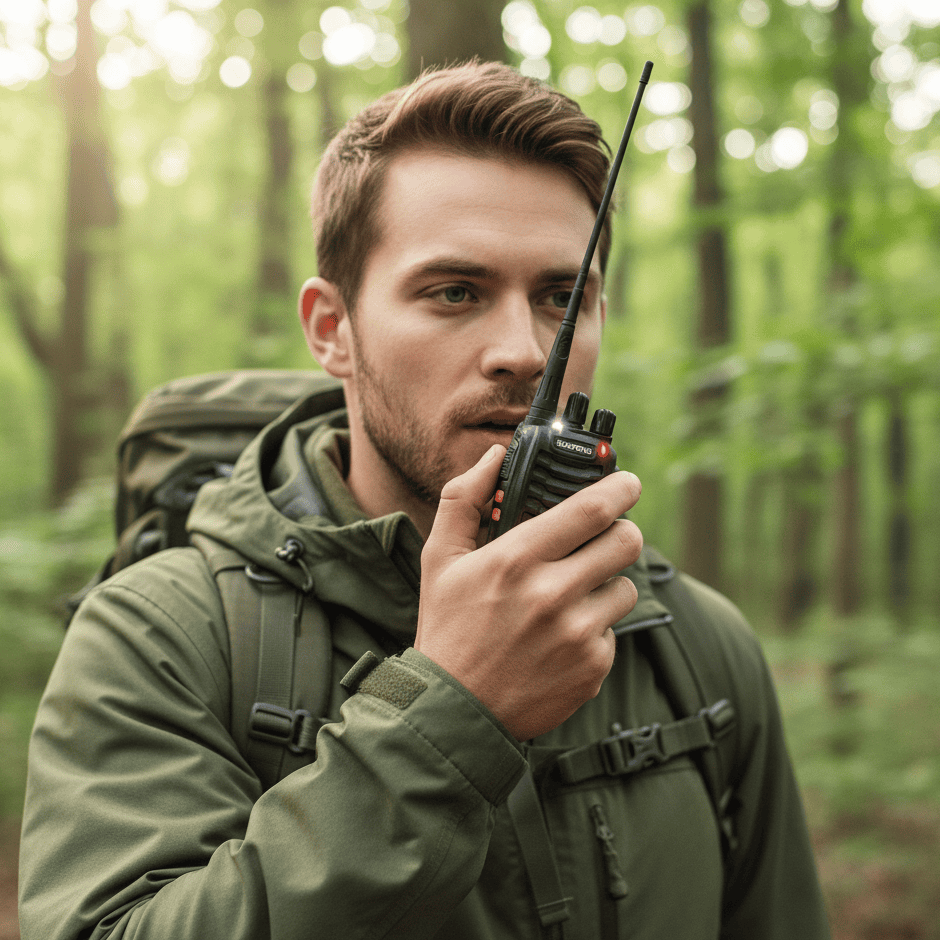 TrailLink Pålitelig Langdistanse Walkie Talkie for Camping og Arrangementer