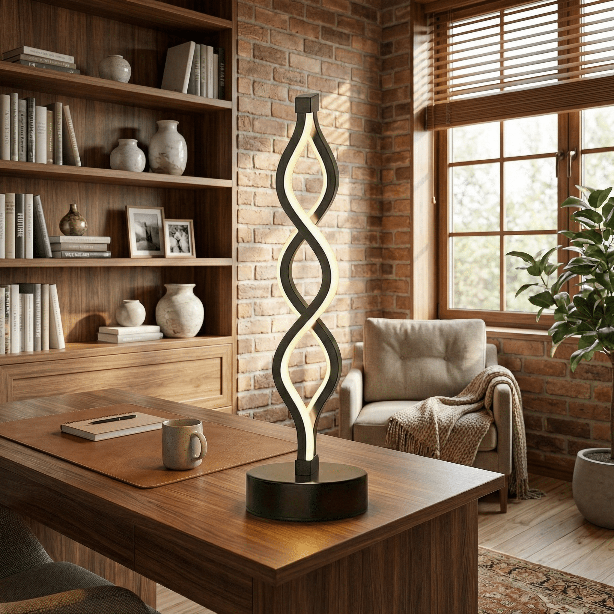 Spiralförmige dimmbare LED-Lampe, 10W, 12 Zoll, energieeffiziente Akzentbeleuchtung