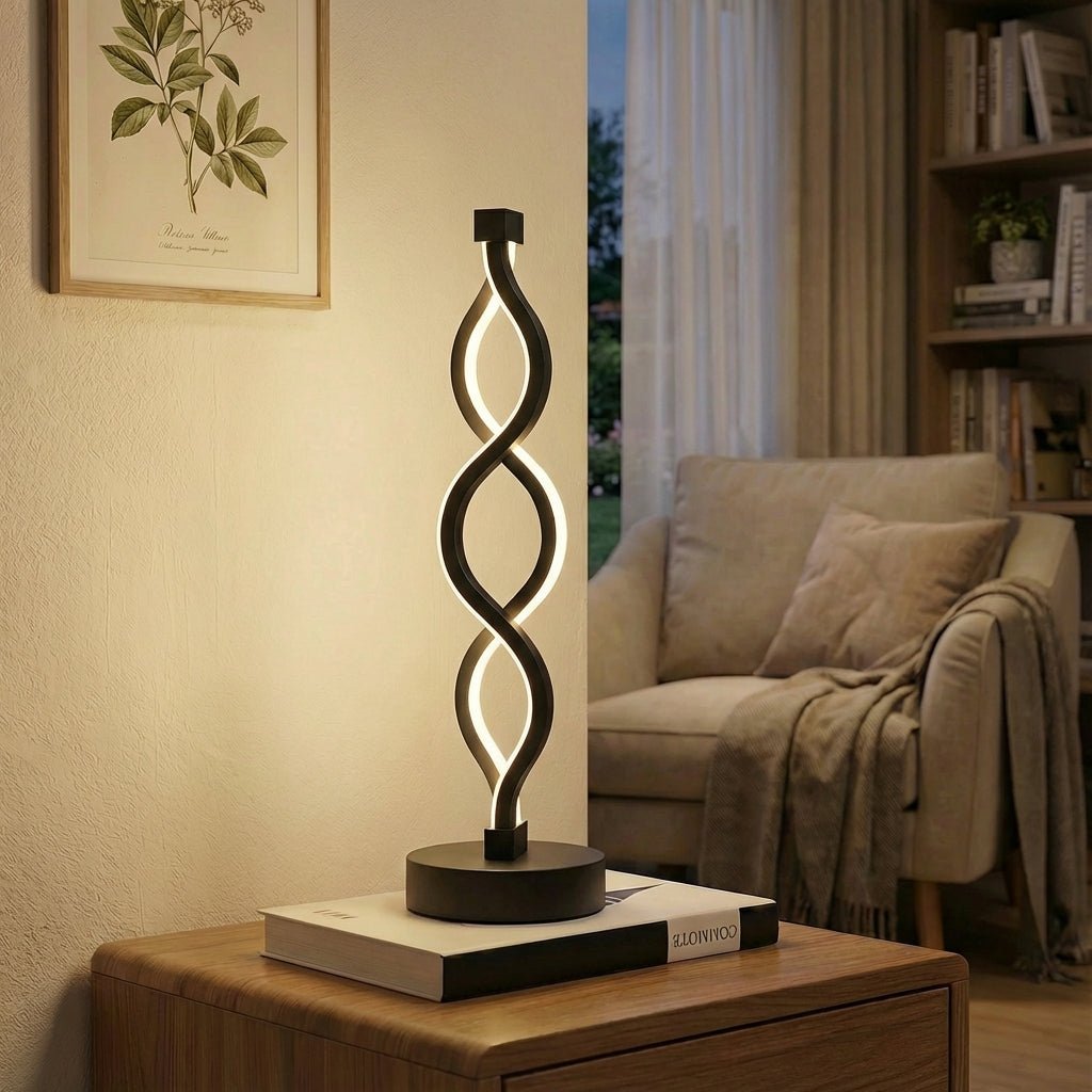 Spiralförmige dimmbare LED-Lampe, 10W, 12 Zoll, energieeffiziente Akzentbeleuchtung