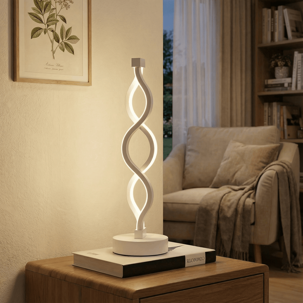 Stolní LED lampa s nastavitelným stmíváním, 12 palců, energeticky úsporné osvětlení