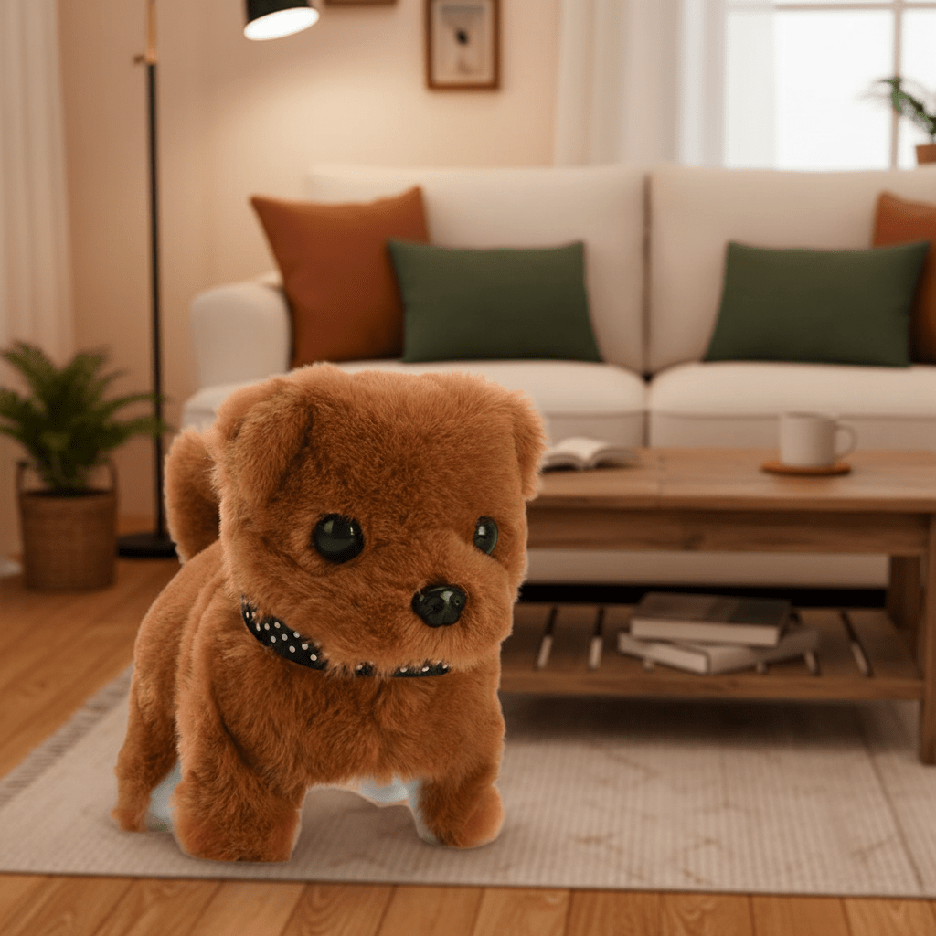 RoboPup Interaktiv Robotbamsehund for Barn Livlig Lek og Realistiske Bevegelser