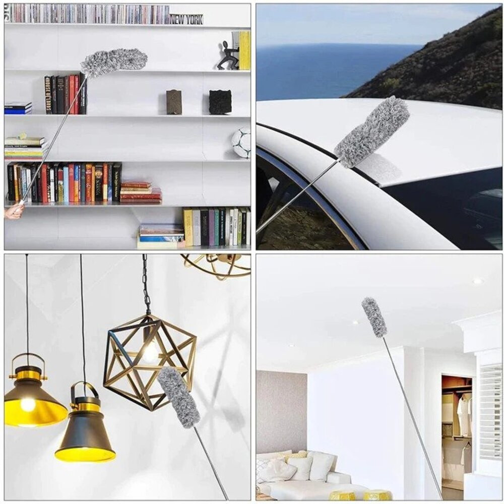 DUSTMASTER Telescopic Duster With Extended Reach Up To 230 Cm
