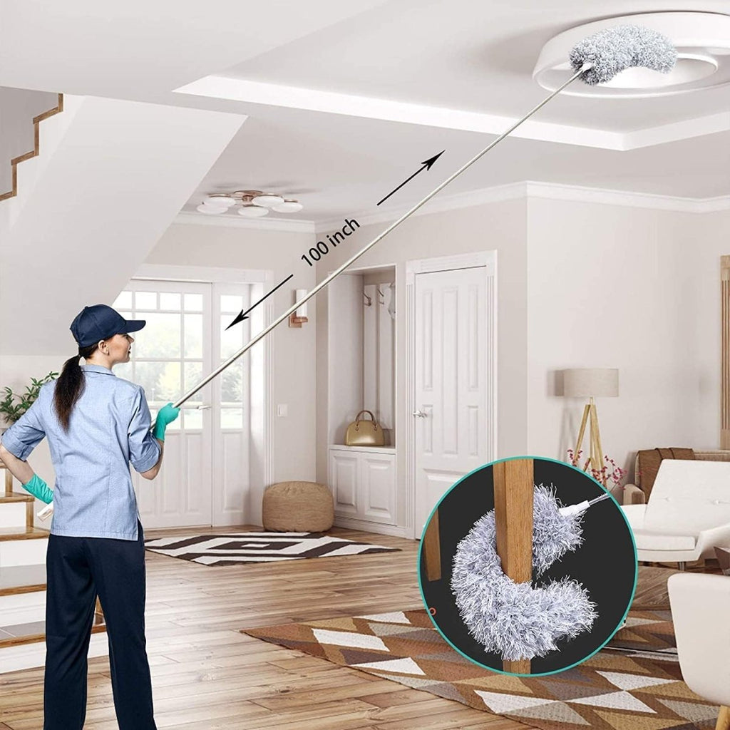 DUSTMASTER Telescopic Duster With Extended Reach Up To 230 Cm
