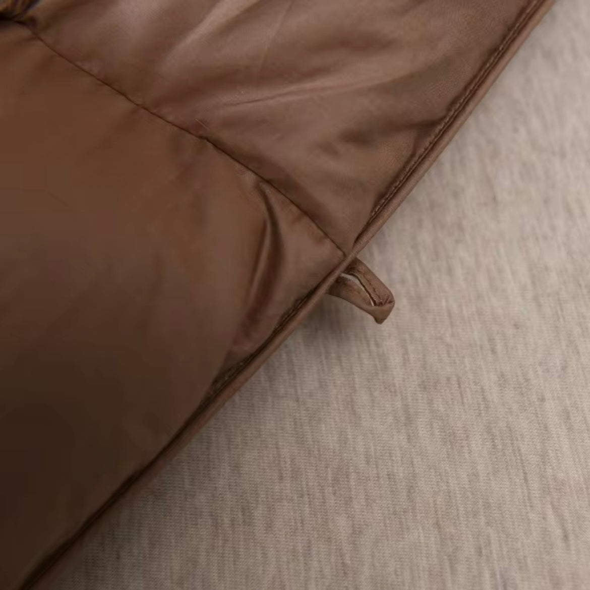 Orntli Liora Brown Goose Down Comforter Lightweight Luxury
