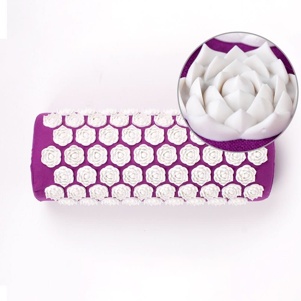 Set Tappetino Yoga e Cuscino CalmFlex per Agopressione e Sollievo Naturale dal Dolore a Casa