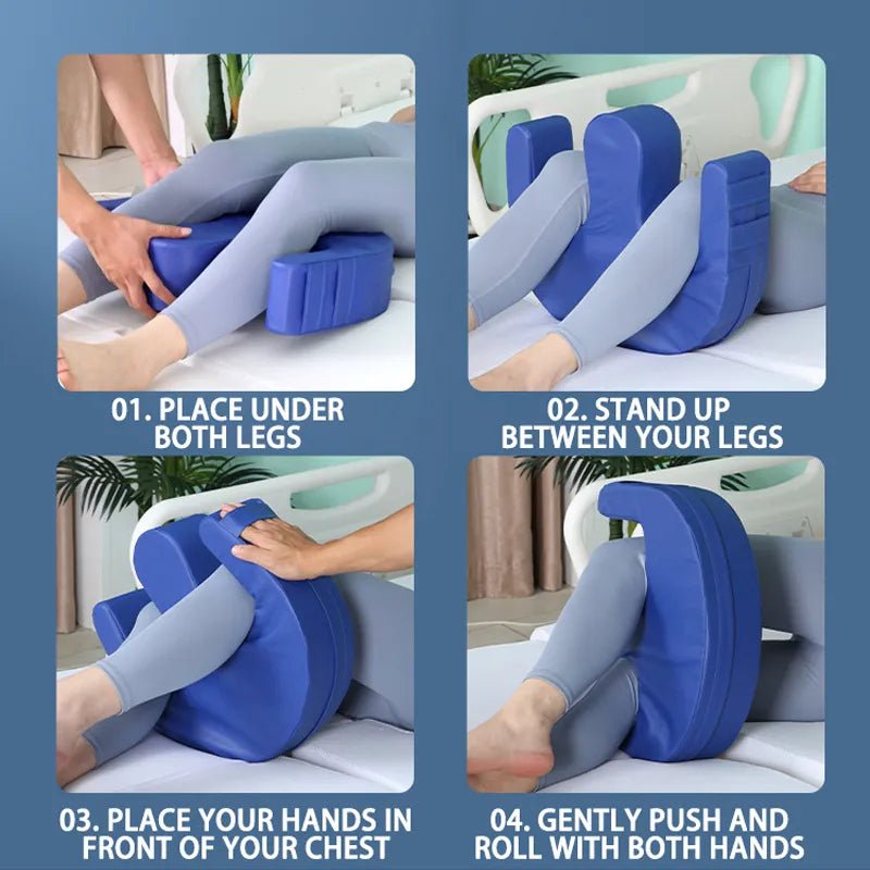 SolaceNest Støttepute for Eldre - Skånsom Ergonomisk Støtte og Trykkavlastning