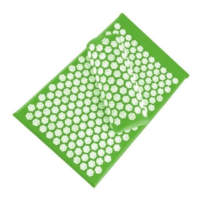 Set Tappetino Yoga e Cuscino CalmFlex per Agopressione e Sollievo Naturale dal Dolore a Casa