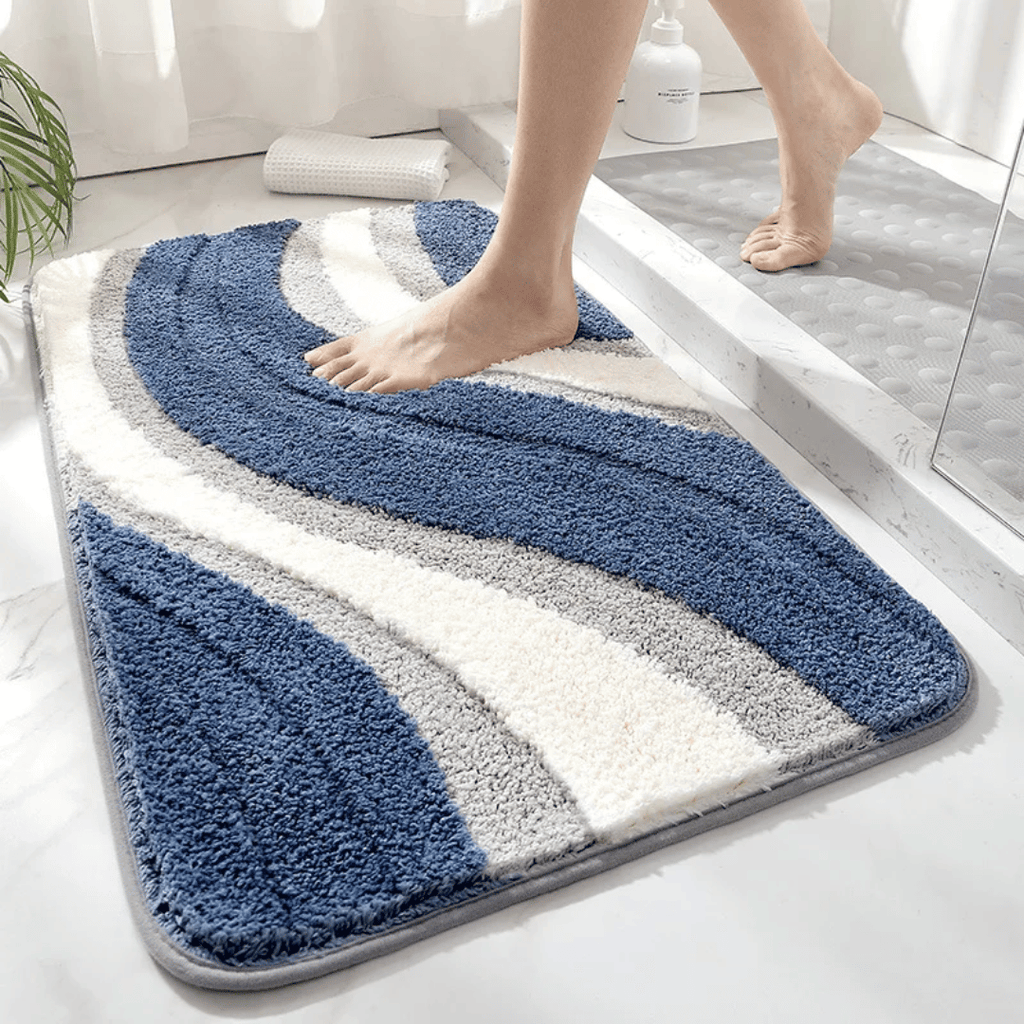 Tappetino da bagno in microfibra VerdantFiber ultra assorbente e ad asciugatura rapida per la casa