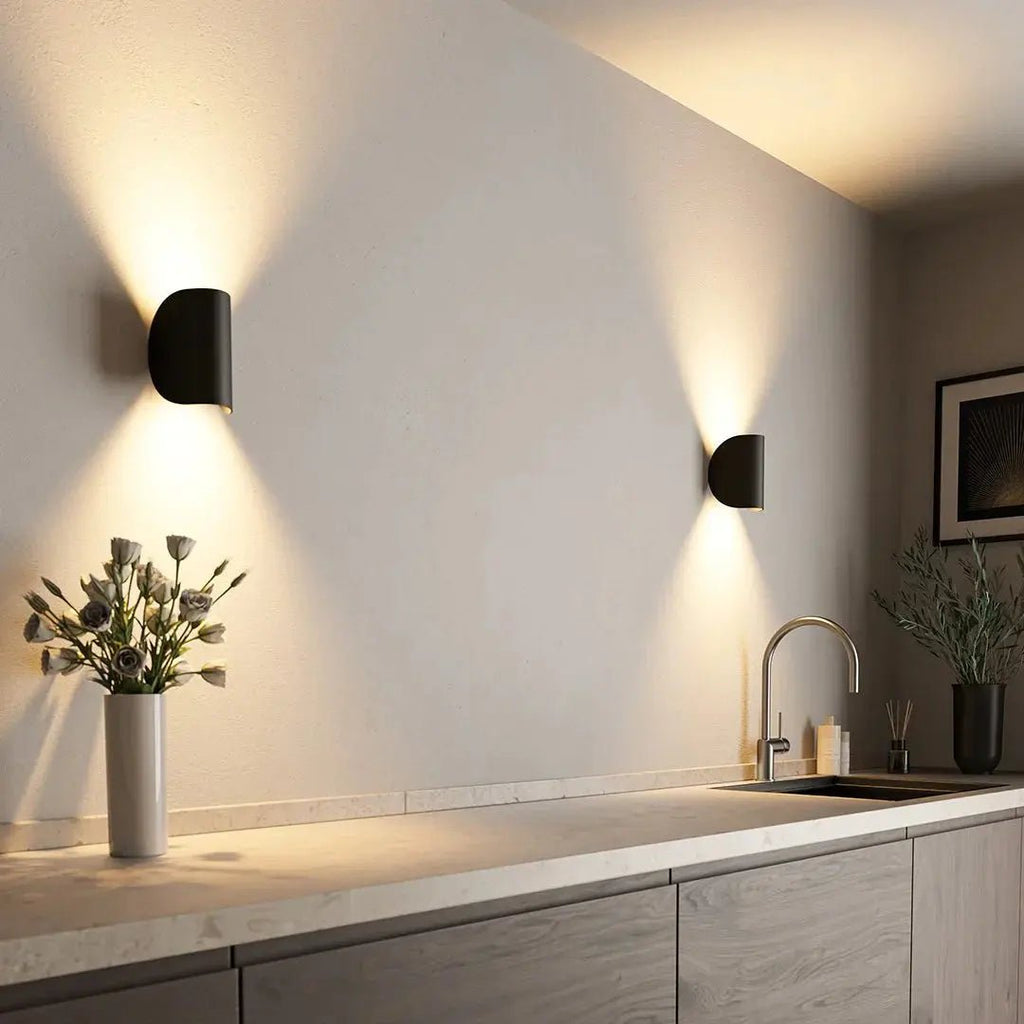 LumaGlow LED fali lámpa energiatakarékos, modern otthonokhoz és nappalikhoz