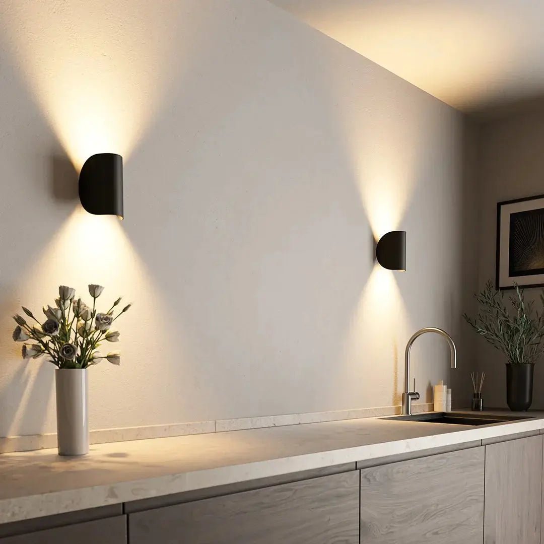 LumaGlow LED fali lámpa energiatakarékos, modern otthonokhoz és nappalikhoz