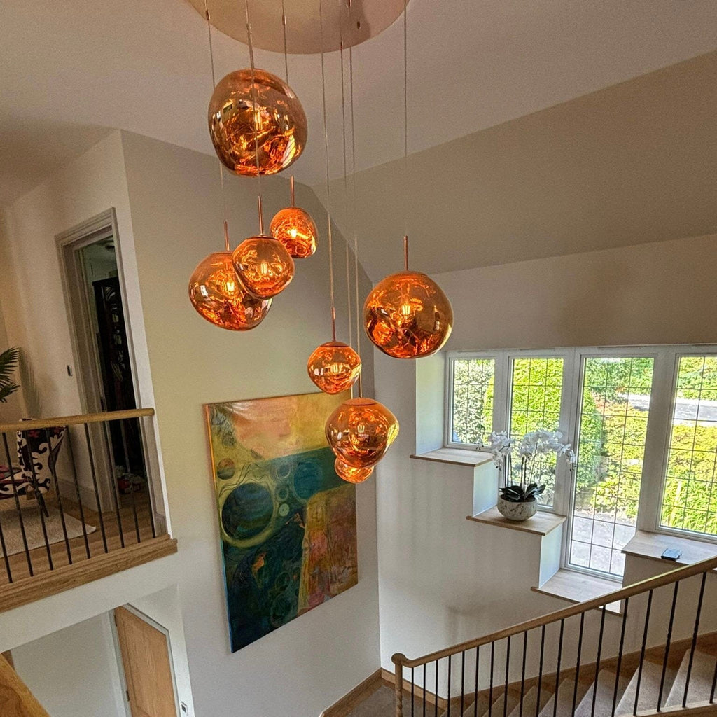Kivra | Nordic Lava Cluster Chandelier | Orntli