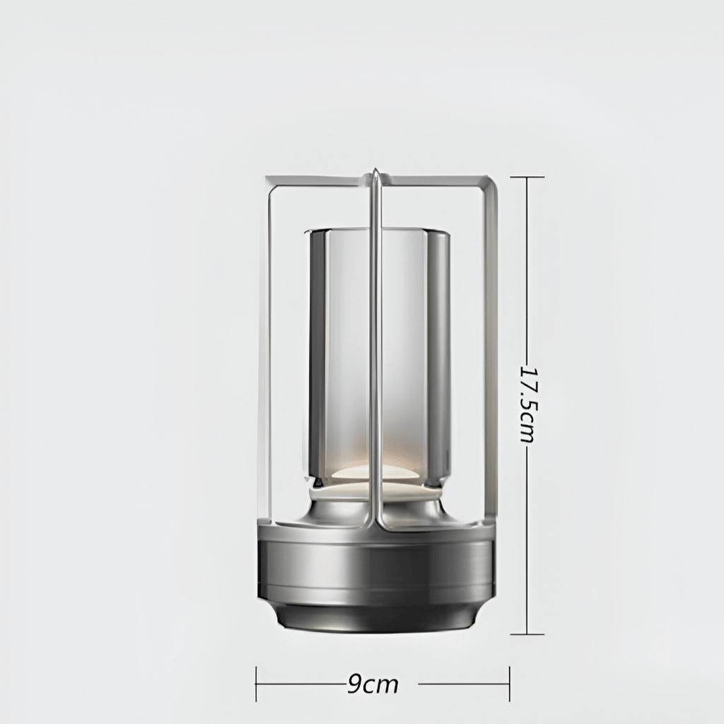 NovaBeam vanntett bærbar LED-bordlampe for innendørs og utendørs bruk