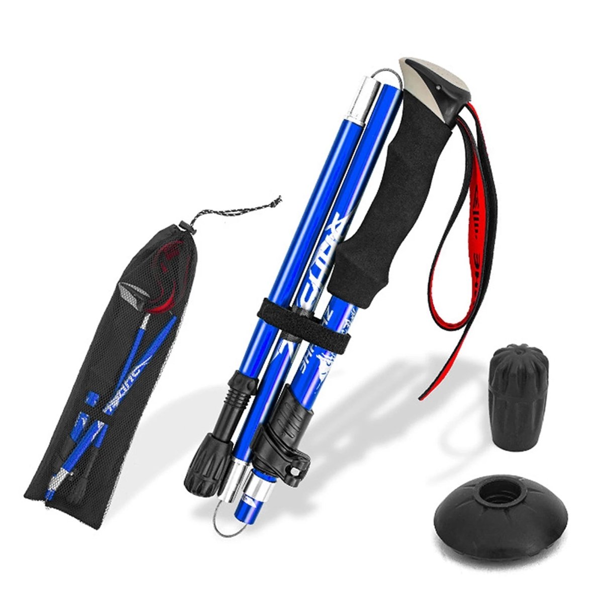 SummitPath justerbare vandrestaver med ergonomisk sklisikkert håndtak for turgåere