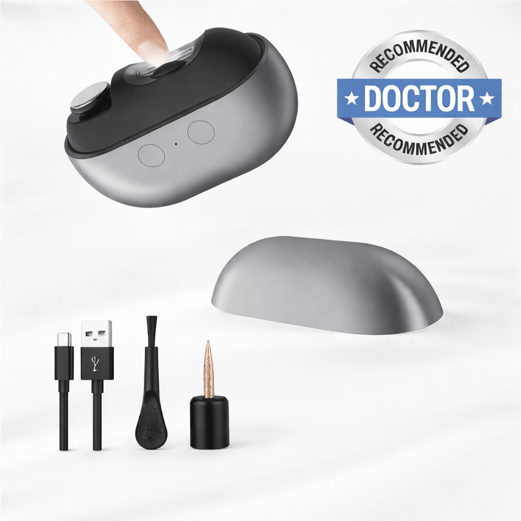 מספריים לציפורניים מפלדת אל חלד EASYPRECISION עם ידית ארגונומית